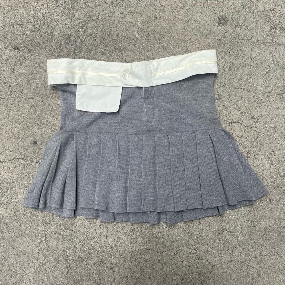 japanese brand vintage cashmere skirt